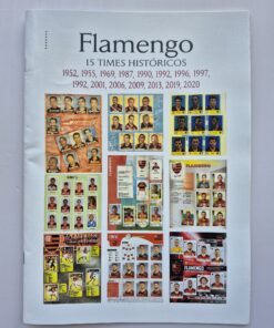 Álbum Figurinhas Times Históricos Flamengo
