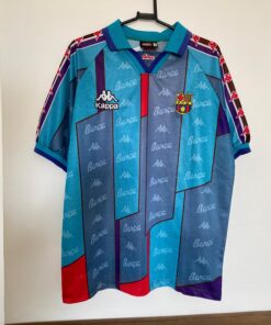 Barcelona Away Kappa 1995 G Nº9 Modelo Jogador Original Relíquia