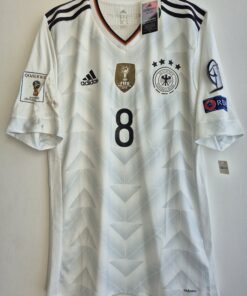 Seleção Alemanha GG 2016 Adidas Nº 8 Modelo Jogador Home Qualifiers Russia Original