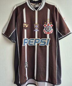 Corinthians G 2000 Topper Nº6 Usada em Jogo Away Original