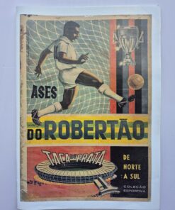 Álbum Figurinhas Ases Robertão Brasileirão 1968 Flame Reprodução