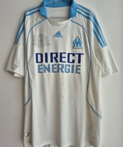 Olympique Marselha França 2008 GG Adidas Modelo Jogador Home Original
