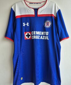 Cruz Azul do México GG 2014 Under Armour Modelo Jogador Home Cup Shirt Original