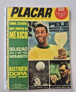 Revista Placar - Pelé: Receita Para Ganhar A Copa 1970 Reprodução
