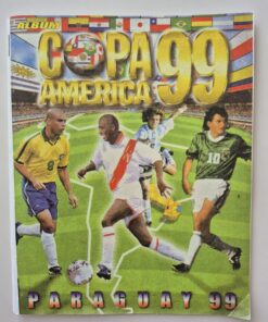 Álbum Figurinhas Copa América Paraguay 1999 Reprodução