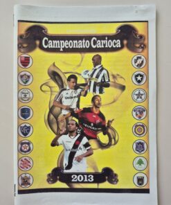 Álbum Figurinhas Campeonato Carioca 2013 Reprodução
