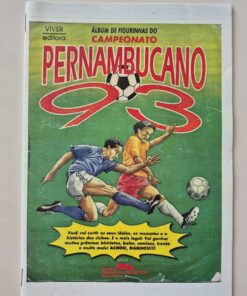 Álbum De Figurinhas Campeonato Pernambucano 1993 Reprodução