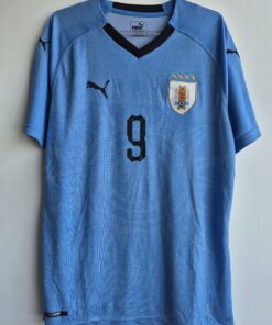 Uruguai G Puma 2018 Modelo Jogador Nº 9 Suàrez Home na Etiqueta Original