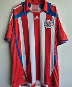 Paraguai G Adidas 2007 Modelo Jogador Home Original