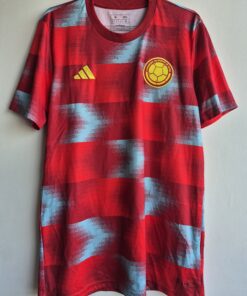Colômbia M Adidas 2022 Pré Match Usada em Campo Original