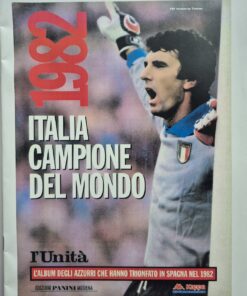 Álbum Figurinhas Itália Campeã Copa 1982 Reprodução