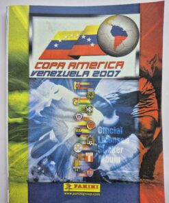 Álbum Figurinhas Brasil Seleção Copa América Venezuela 2007 Reprodução