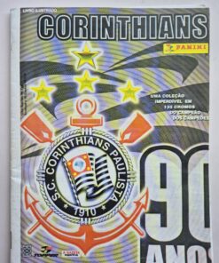 Álbum Figurinhas Corinthians 90 Anos 2000 Reprodução