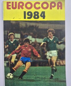 Álbum Figurinhas Futebol Eurocopa 1984 Alemanha Reprodução