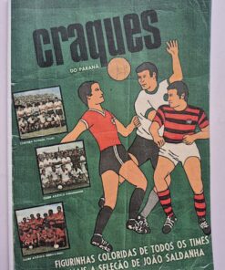 Álbum Figurinhas Craques Paraná Coritiba Athlético 1969 Reprodução