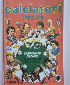 Álbum Figurinhas Futebol Italiano 1983 Reprodução
