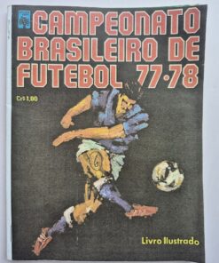 Álbum Figurinhas Brasileirão 1977 São Paulo Reprodução