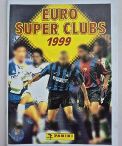 Álbum Figurinhas Euro Super Clubs 1999 Reprodução
