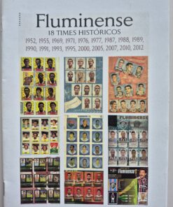 Álbum Figurinhas Fluminense Times Históricos Reprodução