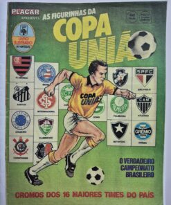 Álbum Figurinhas Copa União 1987 Flamengo Sport Reprodução