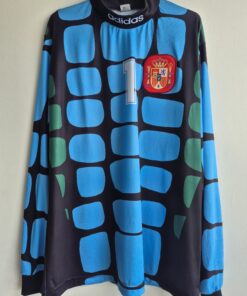 Seleção Espanha G Copa 1994 Retrô Premium Nº 1 Goleiro Zubizarreta