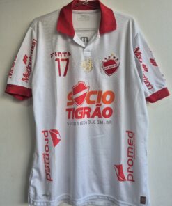 Vila Nova G 2013 Finta Usada em Jogo Away 70 Anos Nº 17 Original