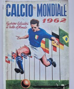 Álbum Figurinhas Calcio Mondiale 1962 Reprodução