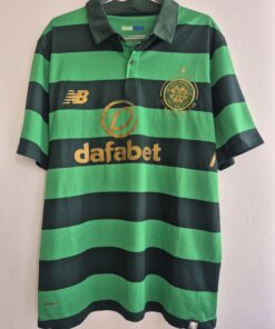 Celtic Escócia GG New Balance 2017 Modelo Jogador 50 anos European Cup Home Nº 9 Original