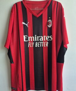 Milan Itália 3G 2021 Puma Modelo Jogador Home Original